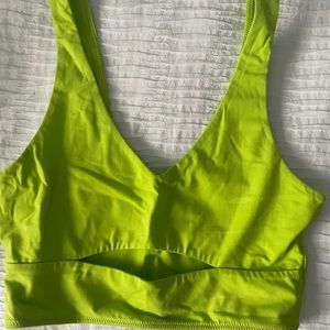 Urban Outfitters neon green top